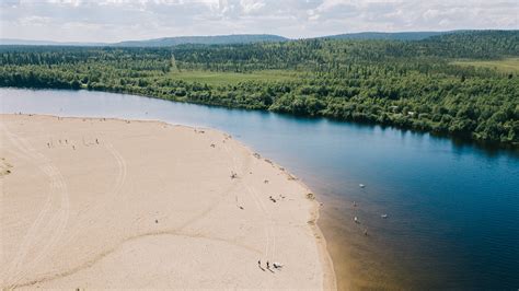 Sun Sand And Surf Laplands Best Beaches Visit Finnish Lapland