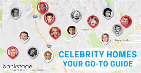 Celebrity Homes Map This Is Everything You Need To Know