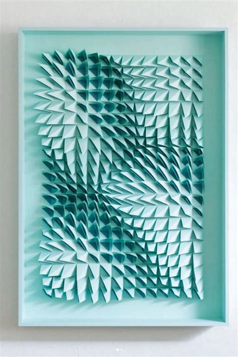 3d Folded Paper Wall Sculpture New On The All Things Paper Flickr