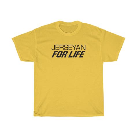 Jerseyan For Life T Shirt New Jersey Ink