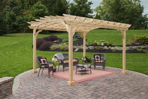 Yardcrafts Beautifully Hand Made Wood Pergola Kits Are An Affordable
