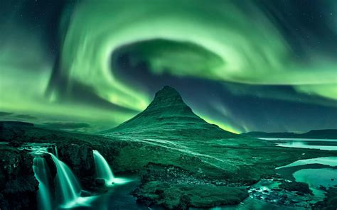 1920x1200 Resolution Kirkjufell Hd Iceland Night Photography 1200p