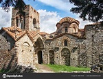 Iglesia Bizantina Santa Sofía Mystras Peloponeso Países Bajos — Foto de ...
