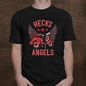 Hecks Angels Funny Scooter Gift Vintage Moped Graphic Shirt – Fantasywears