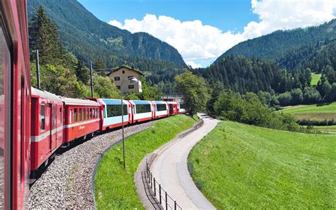 The Bernina And Glacier Express Swiss Scenic Trains And The Diy
