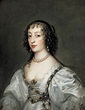 Queen Henrietta Maria (1609–1669) by John Russell (Dover Collections ...
