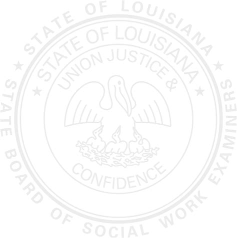 Louisiana State Board Of Social Work Examiners Louisiana State Board