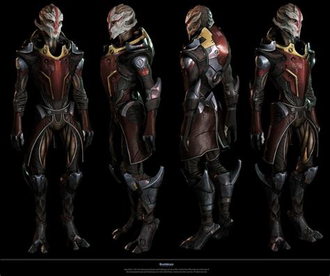 Bioware Shares Early Concept Artalientali Designs For Mass Effect 12