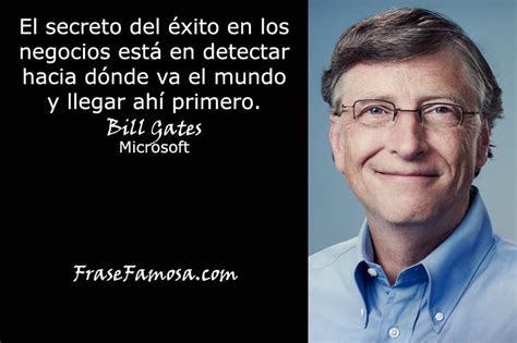 El Secreto Del éxito En Los Negocios Está En Detectar Hacia Dónde Va El