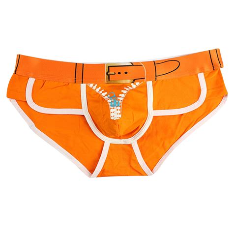 Uocefik Mens Briefs Underwear Comfortflex Low Rise Ts For Men Print Sexy Thongs Breathable