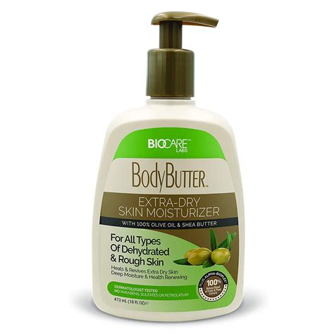 Biocare Labs Moisturizing Body Butter Body Cream With Natural Shea