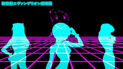 Wallpaper Neon Genesis Evangelion Ayanami Rei Asuka Langley Soryu Katsuragi Misato Ikari