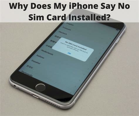 It's the small plastic card that slots into your phone when you first get it. Why Does My iPhone Say "No Sim Card Installed"? | TurboFuture