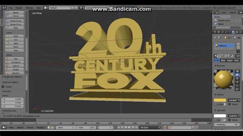 How To Make 20th Century Fox Television 2007 Blender 276 Youtube