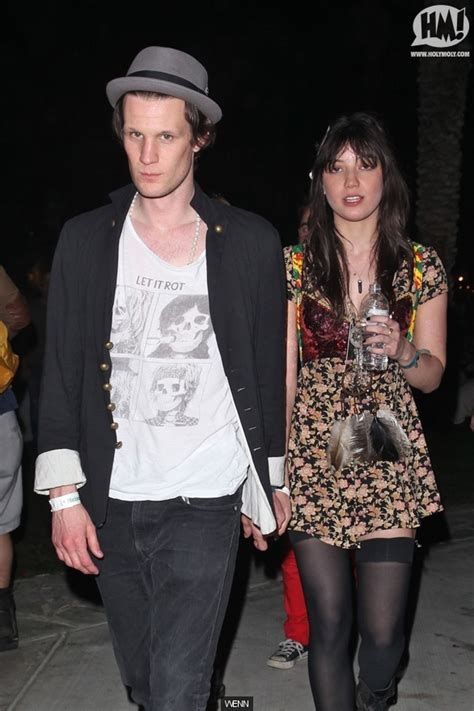 Matt Smith Daisy Lowe At Coachella Celebrity Couples Photo