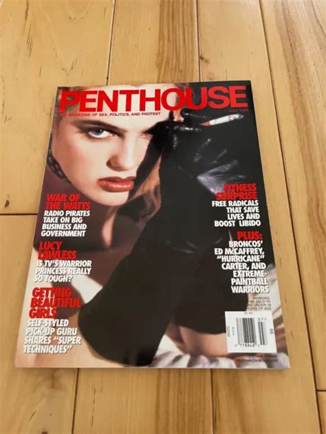 PENTHOUSE MAGAZINE JULY Melissa Ludwig Pet Of The Month Lucy Lawless PicClick