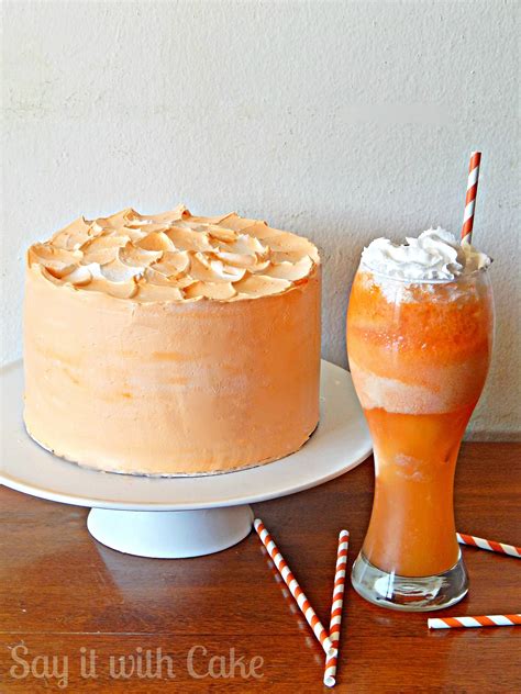 Orange Dreamsicle Cake Say It With Cake