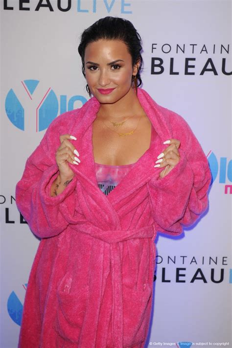 Demi Lovato Performs At Cool For The Summer Pool Party Tour In Miami