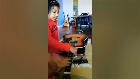 Alisha Playing Guitar 🎸 Youtube