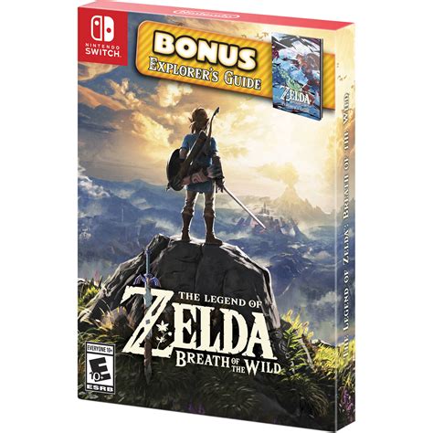 Zelda Breath Of The Wild Steelbook Case Switch No Game Disc Custom