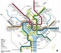 Dc metro rail map - Washington dc metro rail map (District of Columbia ...