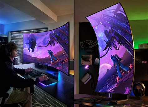 Samsung Launches Odyssey Ark The Worlds First 55 Inch 1000r Curved