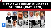 List of all Prime Ministers of India (1947-2022)