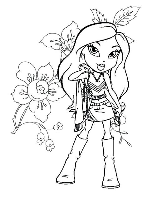 By best coloring pagesjuly 10th 2013. Bratz Coloring Pages Yasmin at GetColorings.com | Free ...