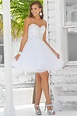 20 Beautiful White Prom Dresses - MagMent