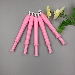 Amazon Com Disposable Vaginal Applicator Lubricant Injector Syringe Lube Tube Pack Pink