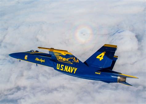 Check Out These Photos Of The Blue Angels Flying The Diamond Formation With The Super Hornets