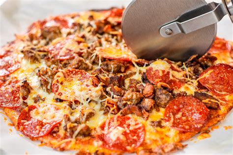 Zero Carb Crust Meat Lovers Pizza — Low Carb Love™