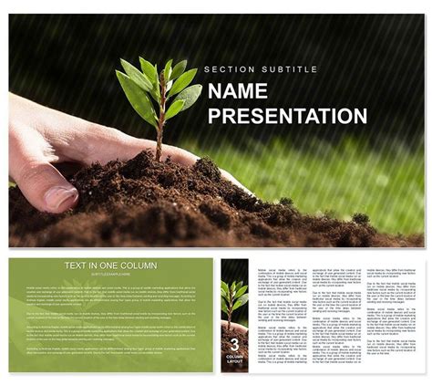 Botany Plant Science Powerpoint Template