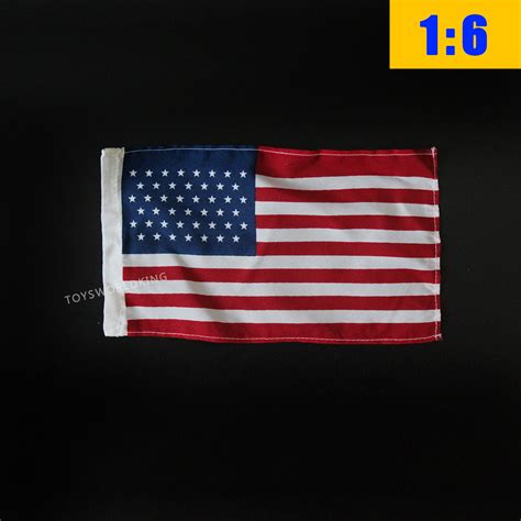 16 Scale Usa Flag Mini Model Toy For 12in Doll Action Etsy