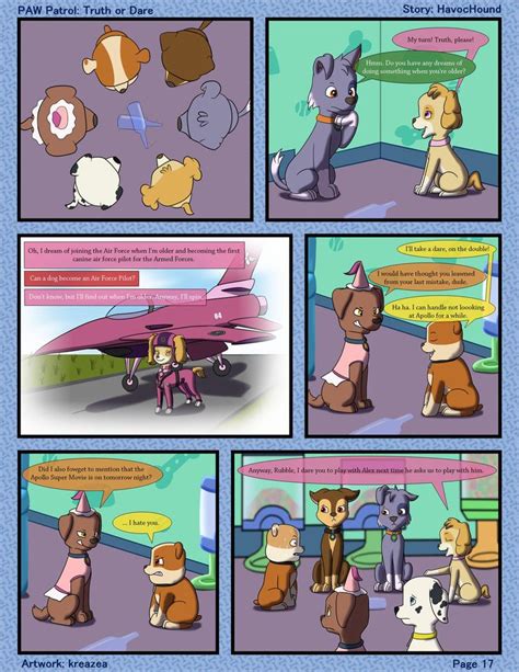 Paw Patrol Comic Truth Or Dare Pg 17 By Kreazea On Deviantart Paw