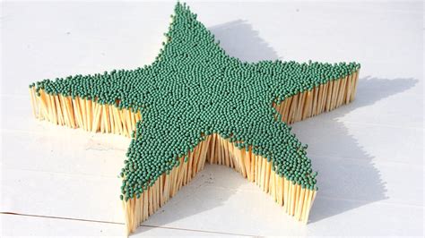 Amazing Fire Domino 8000 Matches Chain Reaction L Star Shaped Youtube