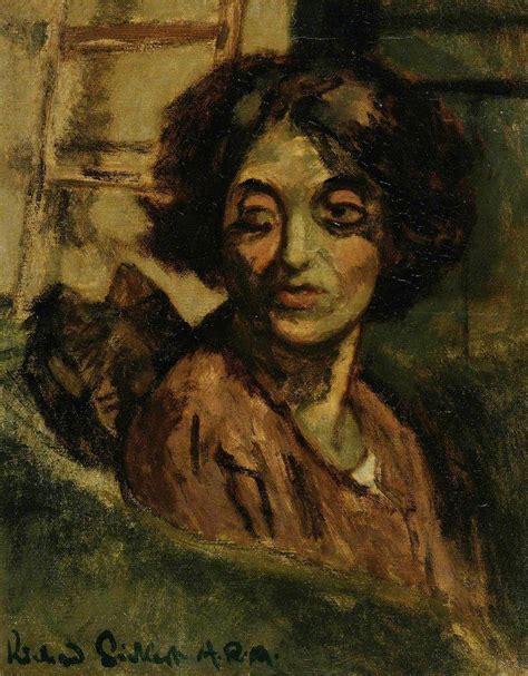 Walter Sickert Portrait Of Thérèse Lessore 1927 Portrait Painting