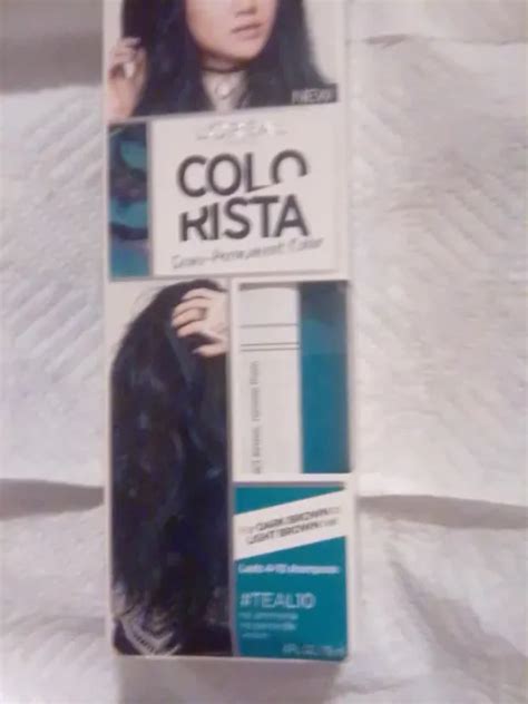 Loreal Colorista Semi Permanent Temporary Hair Color Teal 10 A5 500