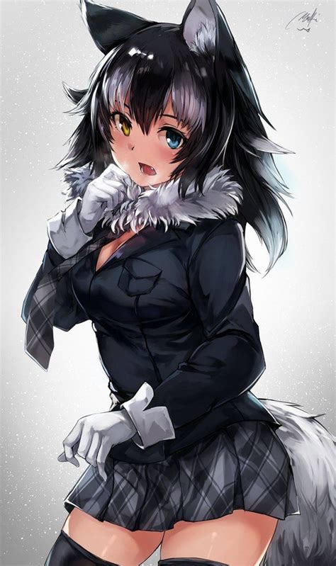 Anime Wolf Girl With White Hair Beauty Within Clinic