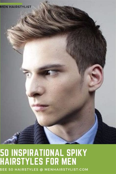 Spiky haircuts and hairstyles are one of the top men's hair trends. 50 Spiky Hairstyles for Men to Get that 2000s Look | Brown ...