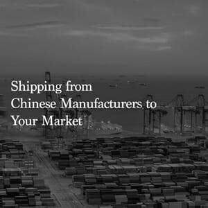 Shipping From Chinese Manufacturers To Your Maket Baysource Global