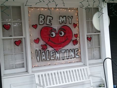 My Valentine Window Valentine Be My Valentine Valentines