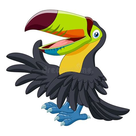 Funny Toucan Bird Cartoon Stock Vector Illustration Of Cartoon 27592337
