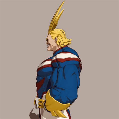 Allmight Muscle Form Zbrushcentral