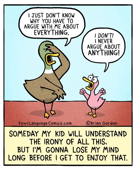 Irony Fowl Language Comics