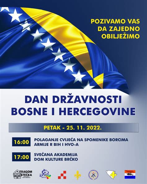 Satnica Povodom Dana Državnosti Bosne I Hercegovine