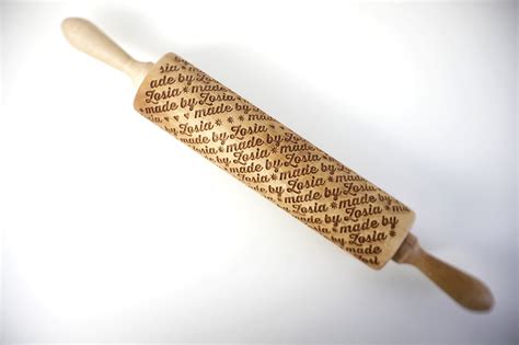 Laser Engraved Rolling Pins