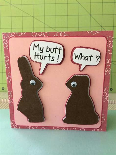 Kids have the opportunity to express their creativity and talents. Funny Easter Card | Funny easter cards, Diy easter cards ...