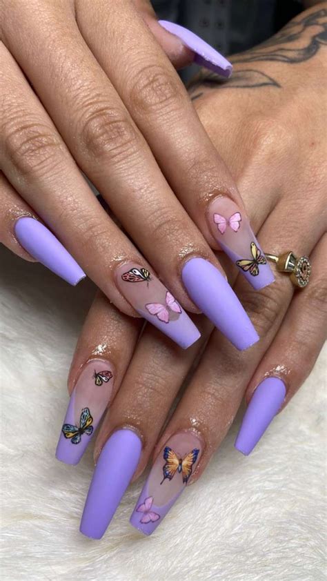 Acrylic Nails Summer 2020 Butterfly Nail Art Is The Trend Of The Year