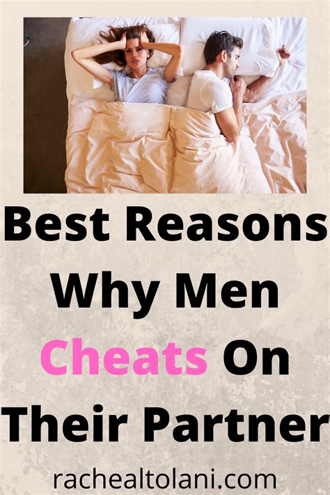 15 reasons why men cheat on their partner